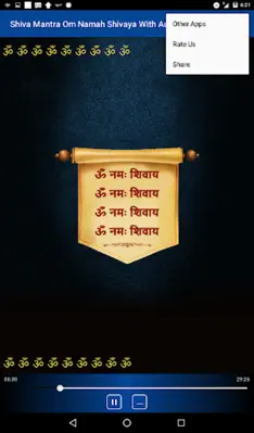 Shiva Mantra Om Namah Shivaya With Audio android App screenshot 1